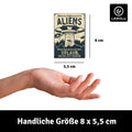 LANOLU Fotomagnet Aliens - 8x5,5 cm