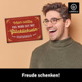LANOLU Fotomagnet Glücklichsein vertrödeln - 8x5,5 cm