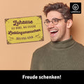 LANOLU Fotomagnet Lieblingsmenschen, gelb - 8x5,5 cm