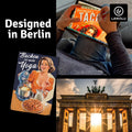 LANOLU Fotomagnet Backen ist mein Yoga - 8x5,5 cm