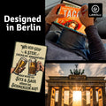 LANOLU Fotomagnet "Wo ich geh' und steh' - 8 x 5,5 cm