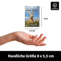 LANOLU Fotomagnet "Der Hase hoppelt" - 8 x 5,5 cm