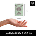 LANOLU Fotomagnet "Krummer Baum lebt sein Leben" - 8 x 5,5 cm