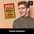 LANOLU Fotomagnet "Während des Biertrinkens" - 8 x 5,5 cm