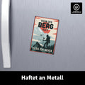 LANOLU Fotomagnet "Wenn der Berg ruft" - 8 x 5,5 cm