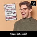 LANOLU Fotomagnet "Leben macht uns zu Schwestern" - 8 x 5,5 cm