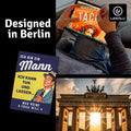 LANOLU Fotomagnet "Ich bin ein Mann" - 8 x 5,5 cm