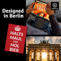 LANOLU Fotomagnet "Halts Maul und hol Bier" - 8 x 5,5 cm