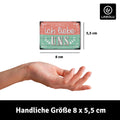 LANOLU Fotomagnet "Ich liebe uns" - 8 x 5,5 cm