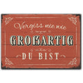 LANOLU Fotomagnet "Vergiss nie wie großartig du bist" - 8 x 5,5 cm