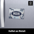 LANOLU Fotomagnet "MOIN" - 8 x 5,5 cm