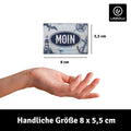 LANOLU Fotomagnet "MOIN" - 8 x 5,5 cm