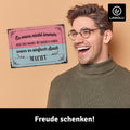 LANOLU Fotomagnet "Nicht alles Sinn machen" - 8 x 5,5 cm