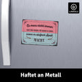 LANOLU Fotomagnet "Nicht alles Sinn machen" - 8 x 5,5 cm