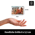 LANOLU Fotomagnet "Life is better at the Beach" - 8 x 5,5 cm