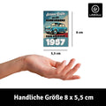 LANOLU Fotomagnet Trabant- kein Rückruf seit 1957 - 8 x 5,5 cm