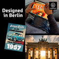 LANOLU Fotomagnet Trabant- kein Rückruf seit 1957 - 8 x 5,5 cm