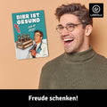LANOLU Fotomagnet Bier ist gesund sagt der Arzt - 8 x 5,5 cm