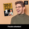 LANOLU Fotomagnet Wenn du anpackst ist es, als würden 2 loslassen 8 x 5,5 cm