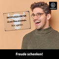 LANOLU Fotomagnet Hackfleisch kneten ist wie Tiere streicheln. Nur später 8 x 5,5