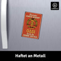 LANOLU Fotomagnet Deutscher durch Geburt, Ossi durch die Gnade Gottes 8 x 5,5 cm