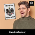 LANOLU Fotomagnet Deutsches Schutzgebiet 8 x 5,5 cm