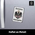 LANOLU Fotomagnet Deutsches Schutzgebiet 8 x 5,5 cm