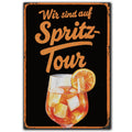 LANOLU Fotomagnet Wir sind auf Spritztour 8 x 5,5 cm