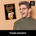 LANOLU Fotomagnet Wir sind auf Spritztour 8 x 5,5 cm
