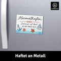 LANOLU Fotomagnet Heimathafen 8 x 5,5 cm