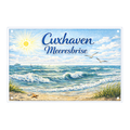 Blechschild 20x30cm – Cuxhaven Meeresbrise Nordsee Strand