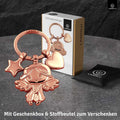 LANOLU Schlüsselanhänger Engelchen Mia - Roségold