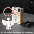 LANOLU Schlüsselanhänger Engelchen Chris - Roségold