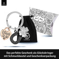 LANOLU Schlüsselanhänger Glücksbringer "Glück To Go"