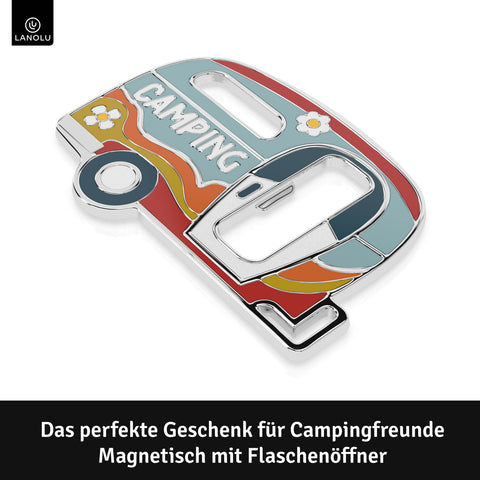 LANOLU Magnet Flaschenöffner Campinganhänger