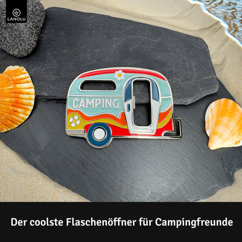 LANOLU Magnet Flaschenöffner Campinganhänger