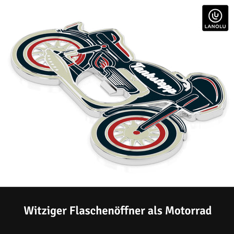 LANOLU Magnet Flaschenöffner Motorrad Tankstopp
