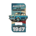 LANOLU Magnet Flaschenöffner Trabant mit Spruch