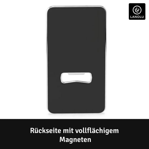 LANOLU Magnet Flaschenöffner Wo ich geh uns steh Knochen weh