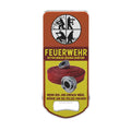 LANOLU Magnet Flaschenöffner Feuerwehr