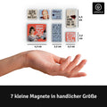 LANOLU Puzzle Magnetset 7 teilig Wein Magnetset