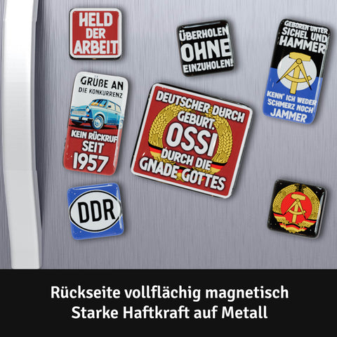 LANOLU Puzzle Magnetset 7 teilig DDR