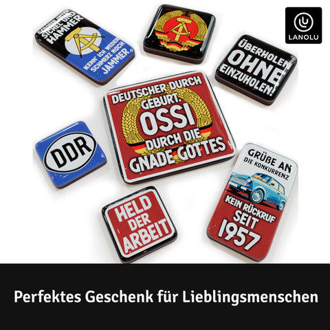 LANOLU Puzzle Magnetset 7 teilig DDR