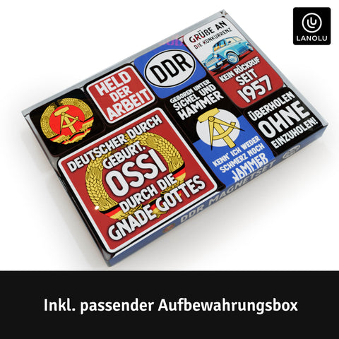 LANOLU Puzzle Magnetset 7 teilig DDR