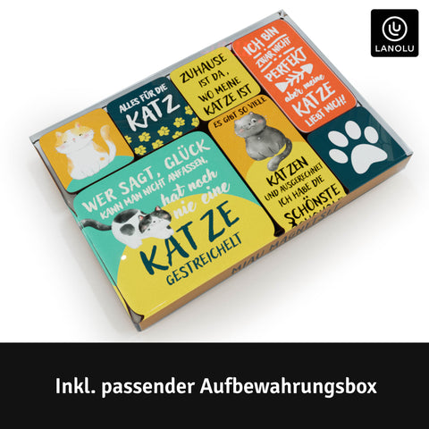 LANOLU Puzzle Magnetset 7 teilig Katze