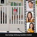 Blechschild Achtung Ausfahrt