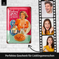 Blechschild Baking - Work Of Heart