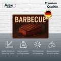 Barbecue Blechschild