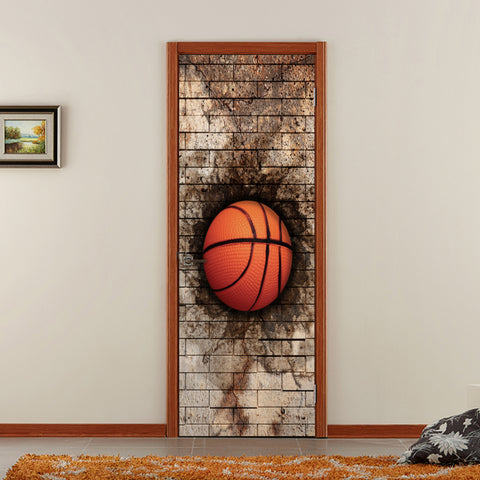 Basketball Tür Poster Game Room