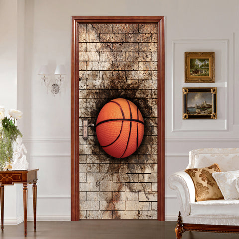 Basketball Tür Poster Game Room